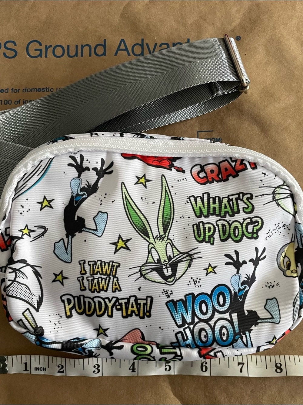 Warner Bros. Looney Tunes Kids Fanny Pack with Multicolor Bugs Bunny Set of 2